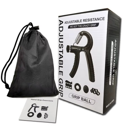 5-60Kg Adjustable Hand Grip Strengthener Hand Gripper Trainer Set with Counter Wrist Forearm and Hand Exerciser for Muscle