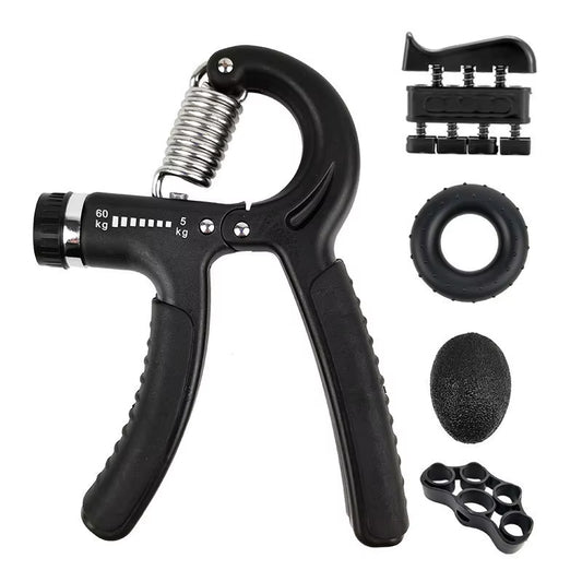 5-60Kg Adjustable Hand Grip Strengthener Hand Gripper Trainer Set with Counter Wrist Forearm and Hand Exerciser for Muscle