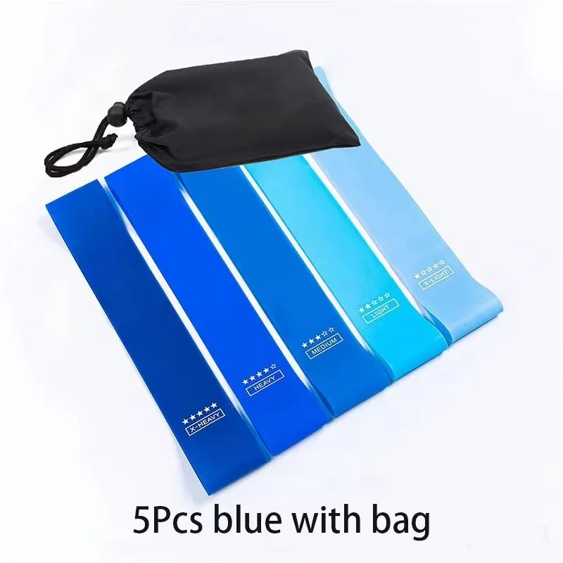 Fitness Elastic Resistance Bands Home Training Yoga Sport Resistance Bands Stretching Pilates Crossfit Workout Gym Equipment