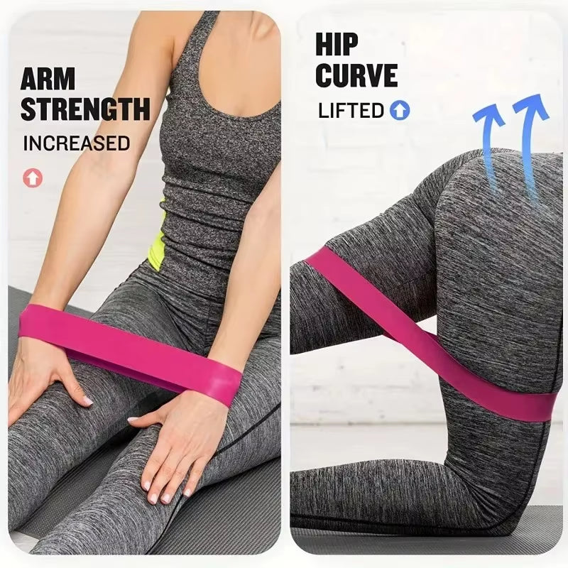 Fitness Elastic Resistance Bands Home Training Yoga Sport Resistance Bands Stretching Pilates Crossfit Workout Gym Equipment